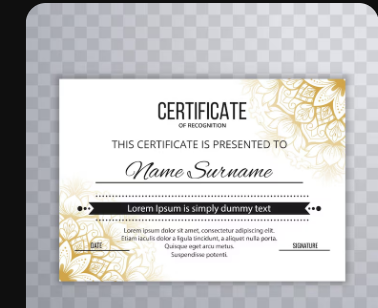 certificate 4