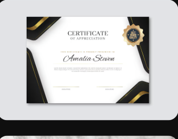 certificate top